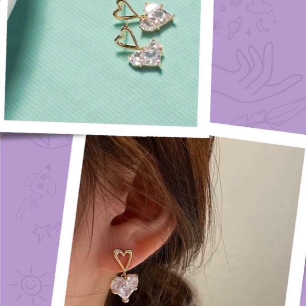 Beautiful pair of earrings